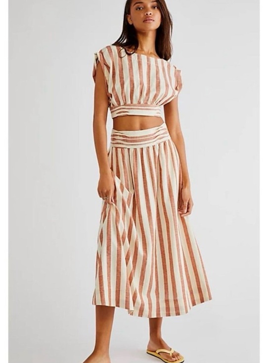 Free People Dresses & Skirts - Free People Whatta Sight Two Piece Skirt Set Size M